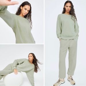 TNA cozy fleece boyfriend sweatshirt